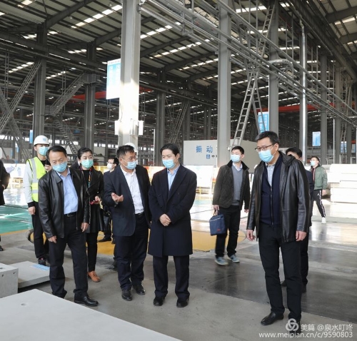 济南市章丘区政府 每日政讯 济南市住建局领导来我区调研装配式建筑产业工作